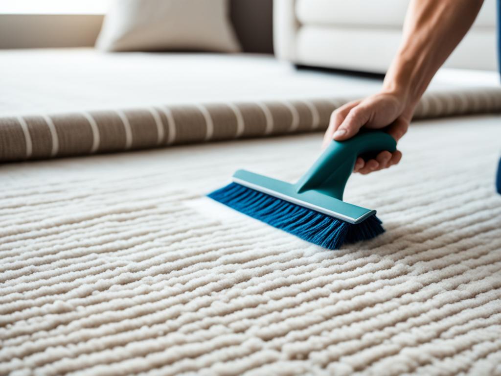 best way to clean viscose rug
