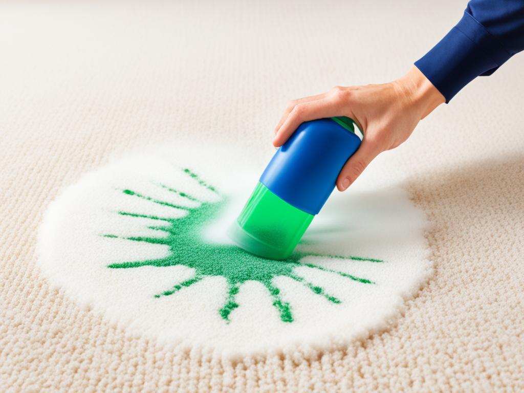 best ways to remove detergent from carpet