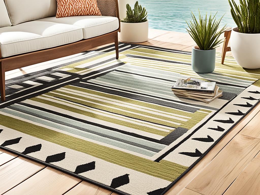 can outdoor rugs be used indoors