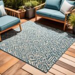 Can you put an outdoor rug on a wood deck