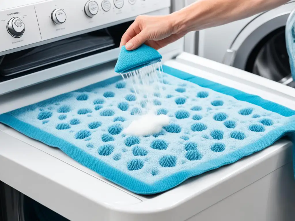 can you wash a rubber rug pad in washing machine