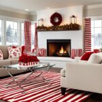 Candy Cane Rug: Festive Decor for Your Home