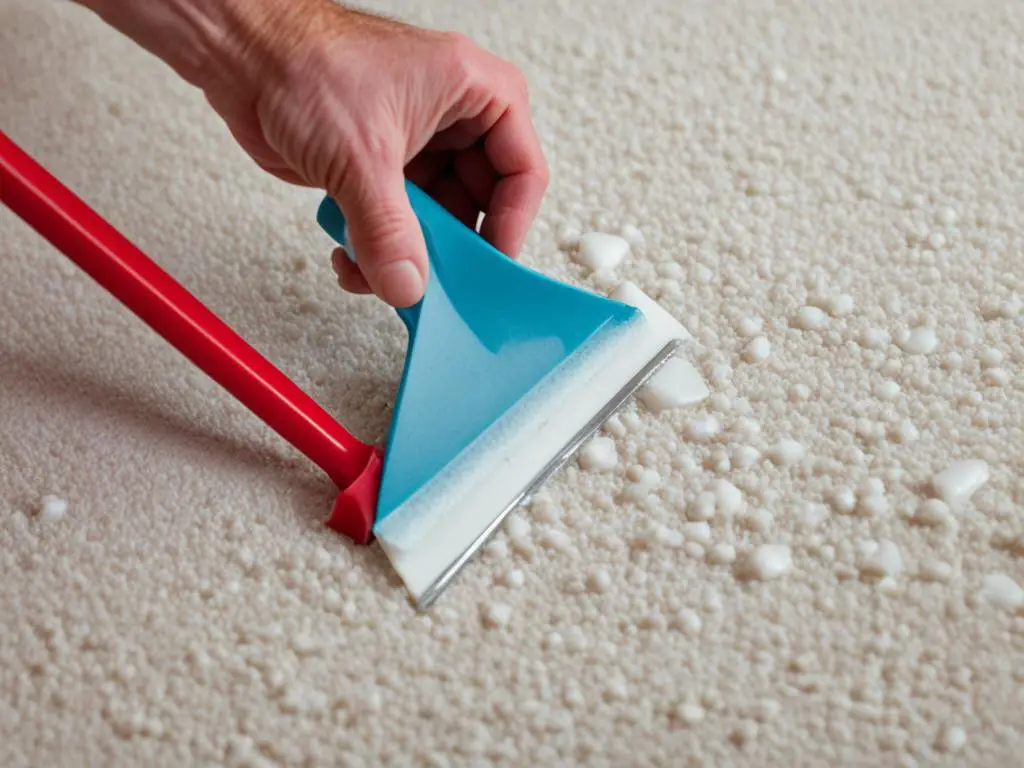 caulk removal methods for carpet