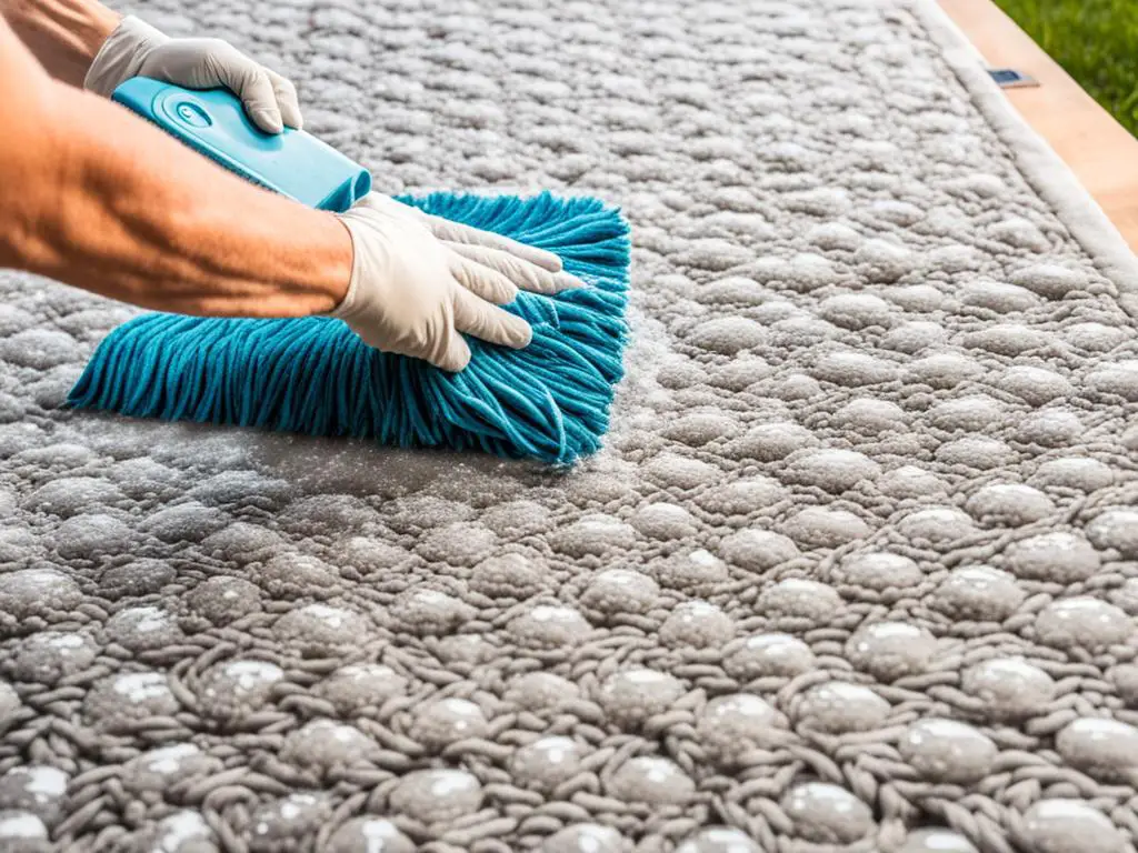 deep cleaning braided rugs