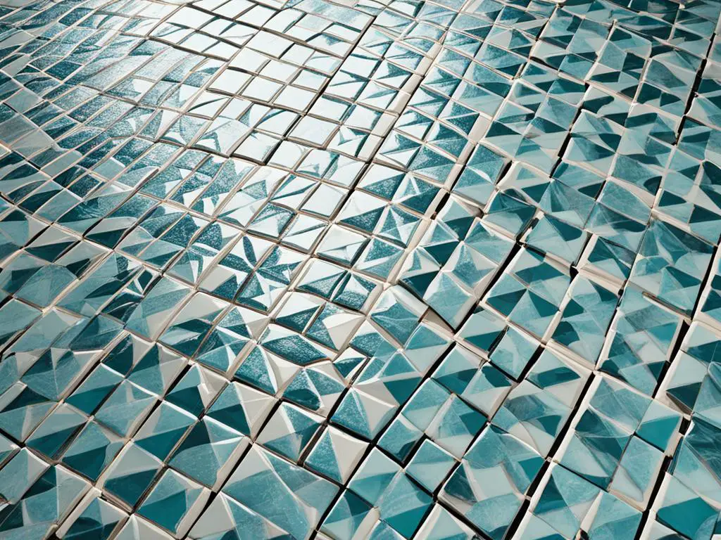 diagonal tile vs straight