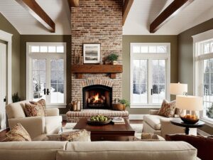 Read more about the article Double Brick Fireplace vs Single: Pros & Cons