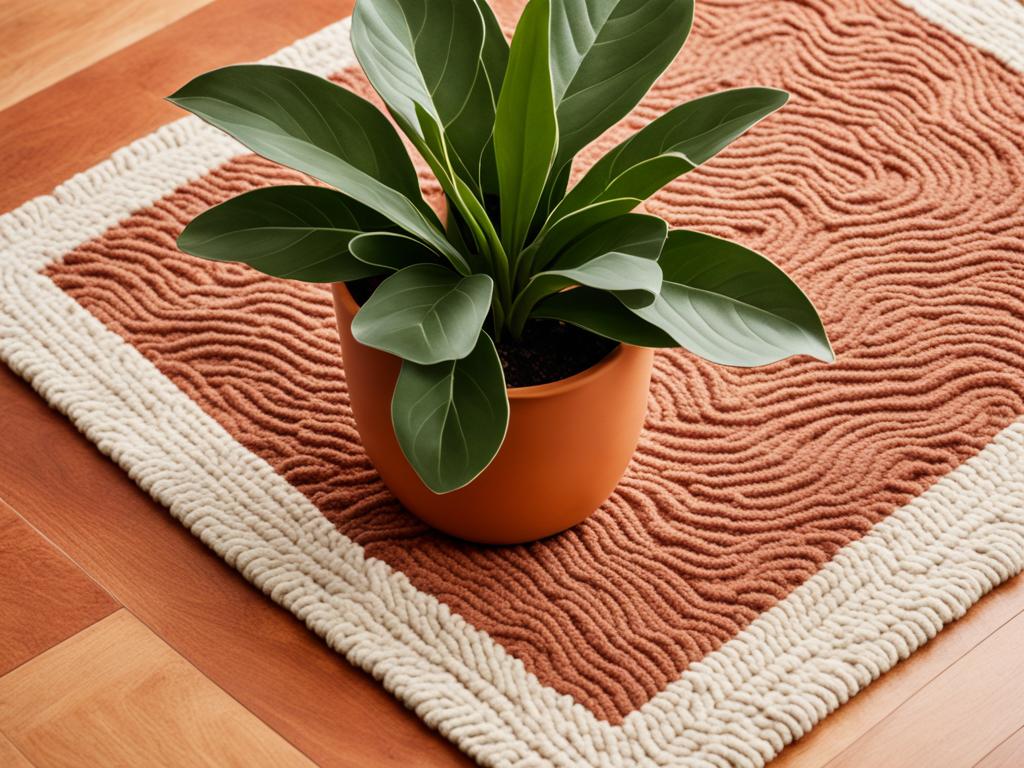 eco-friendly wool rug
