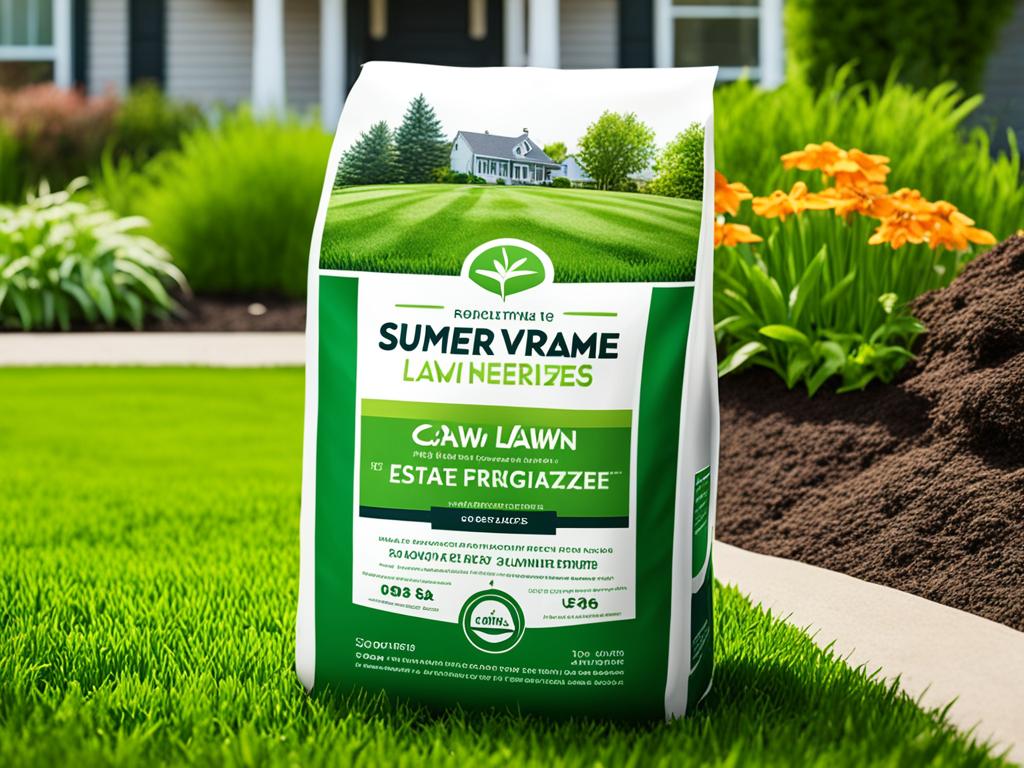 estate summer lawn fertilizer