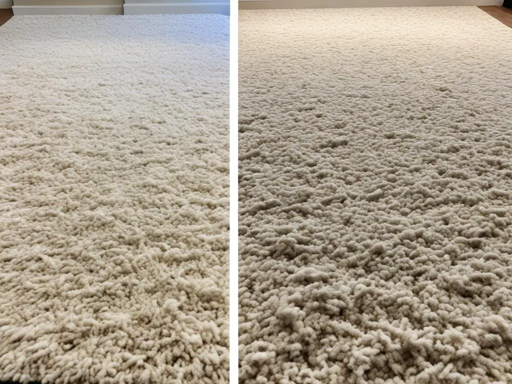 fix matted carpet