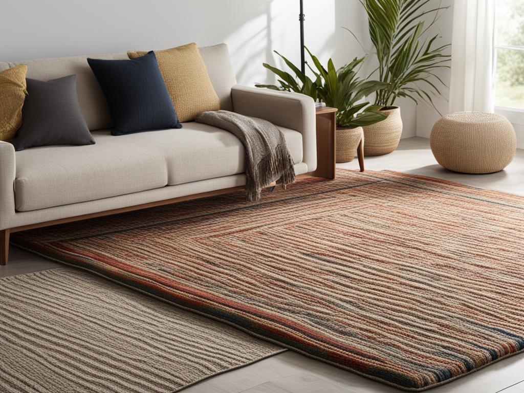 flat weave rug pad