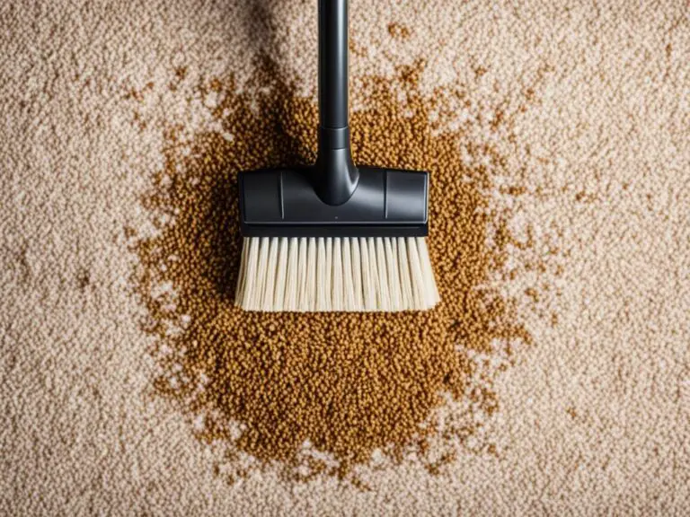 Safe Mice Dropping Cleanup from Carpets