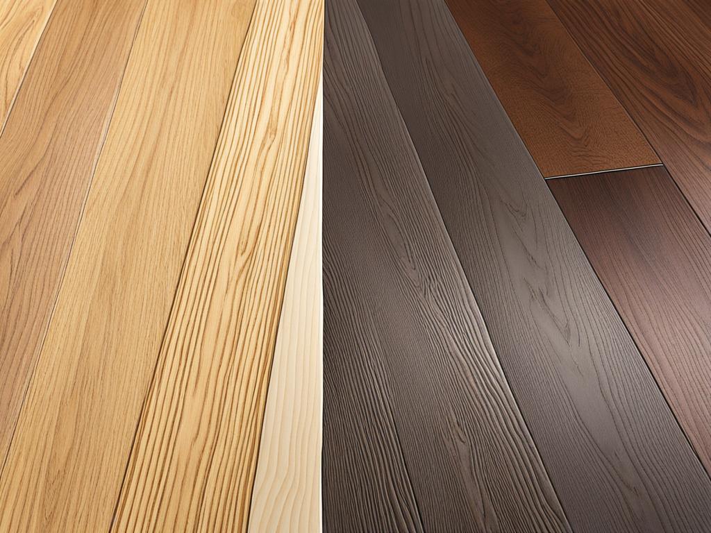 hardwood floor sheen comparison