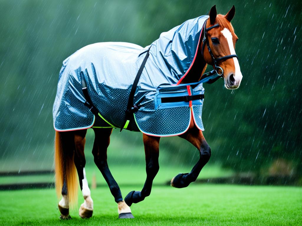 horse rain coat