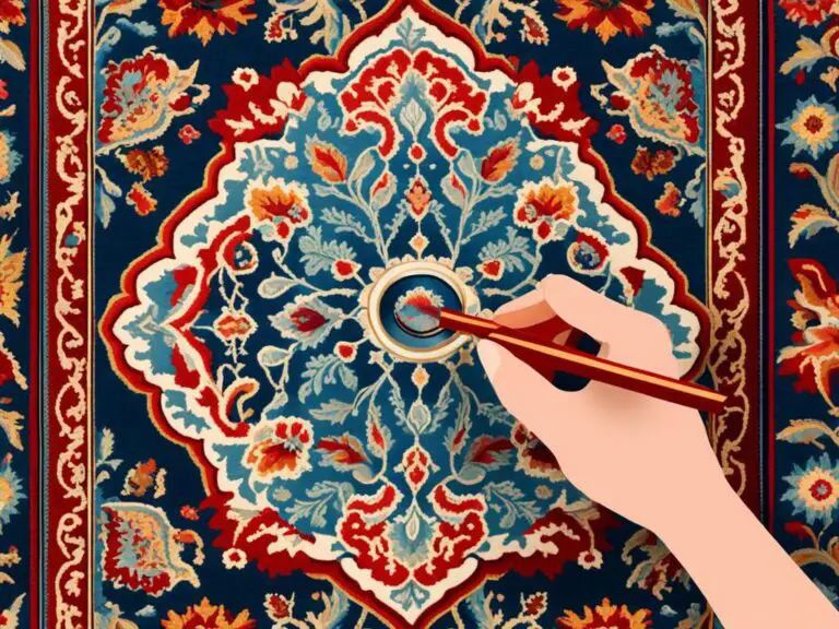how can you tell if a persian rug is real