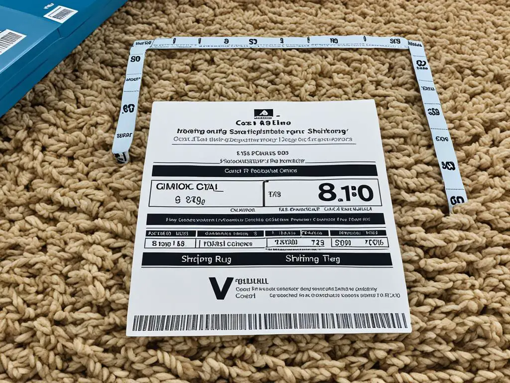 how much does it cost to ship an 8x10 rug