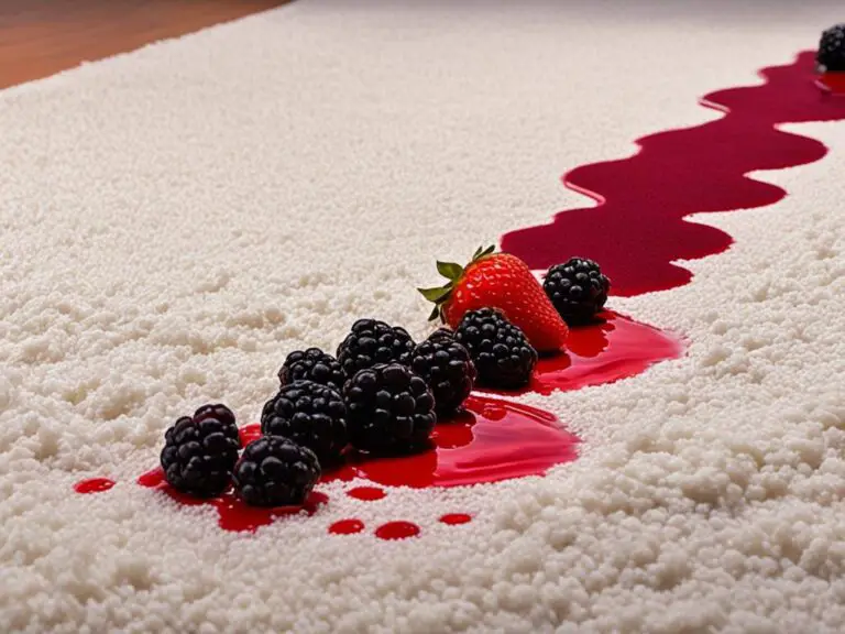 Remove Berry Stains from Carpet Easily