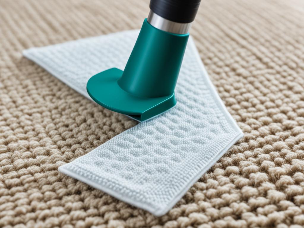how to keep rug corners down