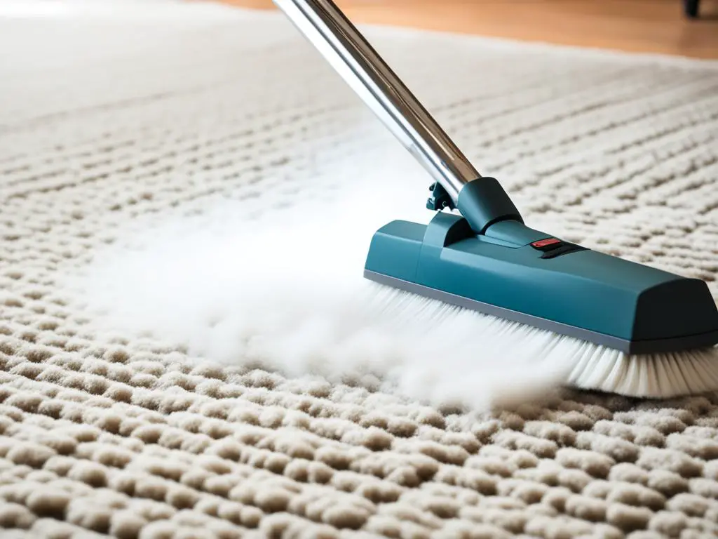 how to vacuum wool rug