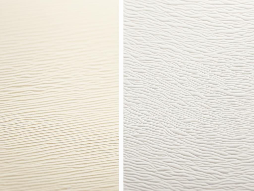 ivory vs white paper thickness