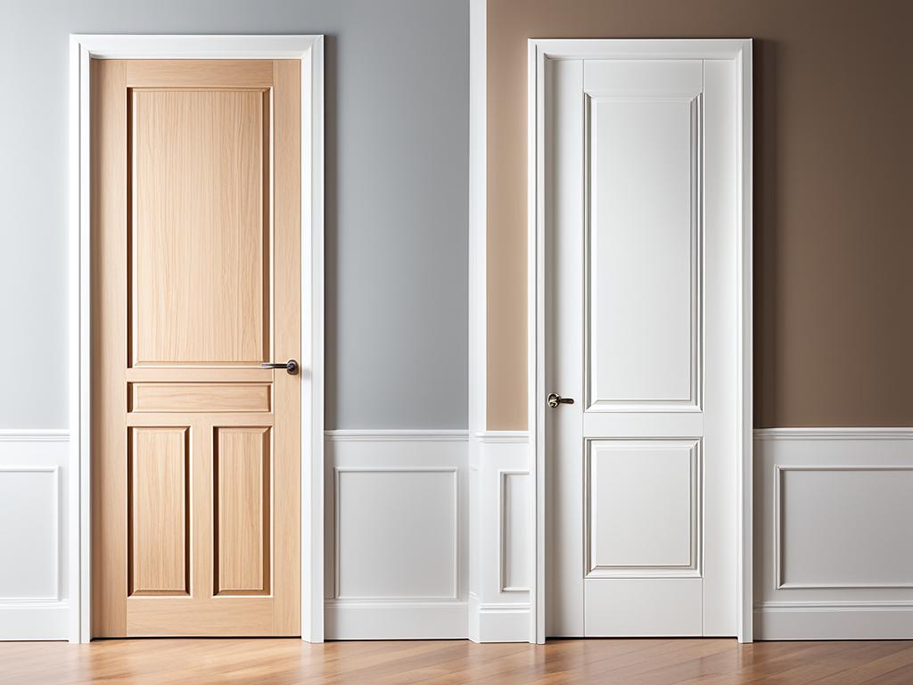 mdf interior doors vs wood