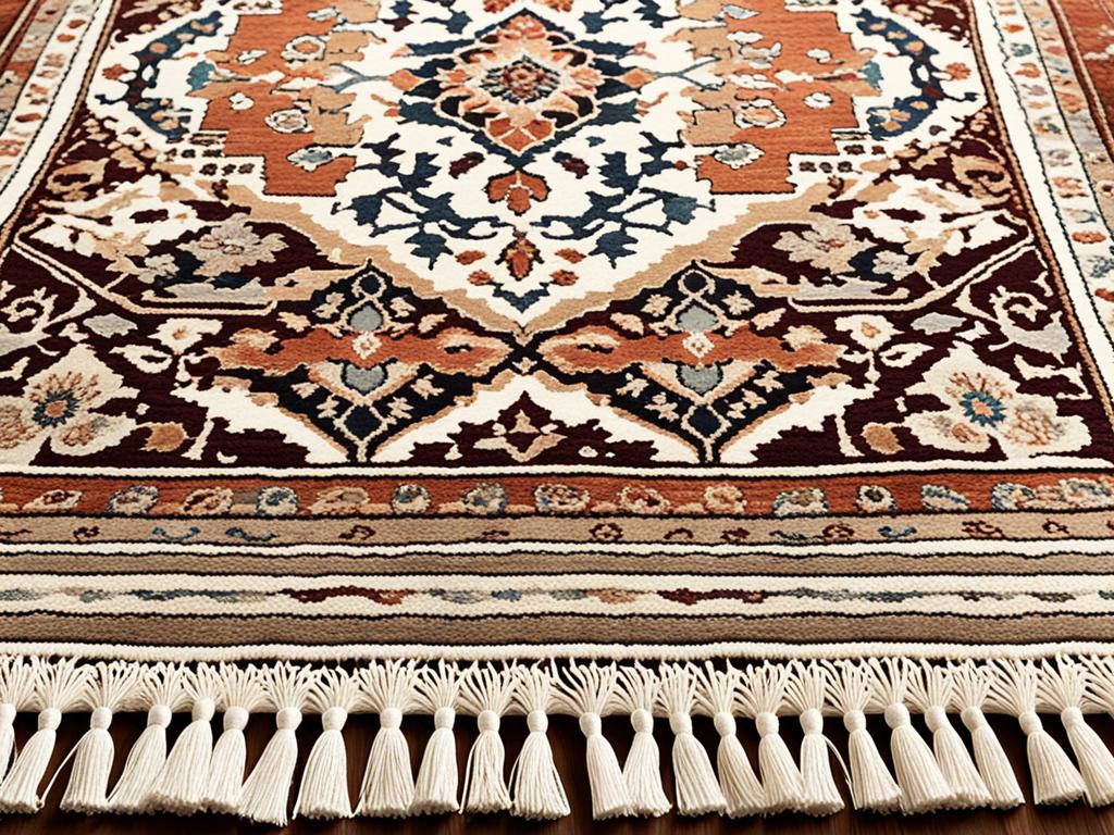 natural materials in Persian rugs