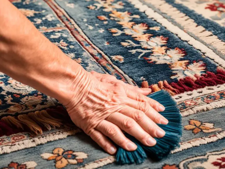 Clean Fringe on Oriental Rug Easy Guide