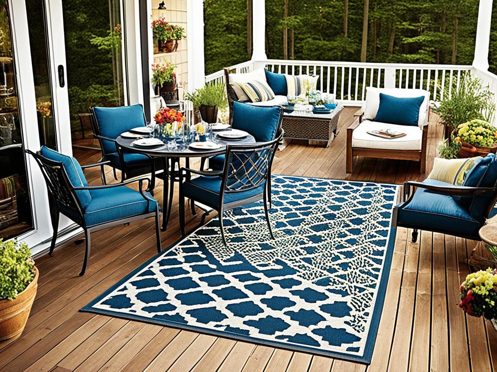 outdoor rug benefits