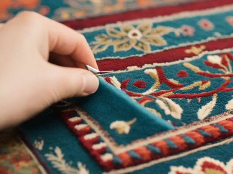 how to hang a persian rug on the wall