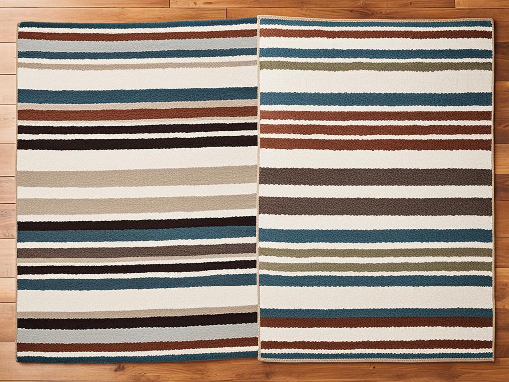 polypropylene vs polyester rug