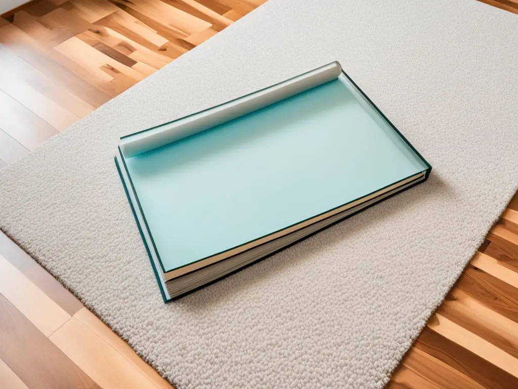 prevent rug corners from curling