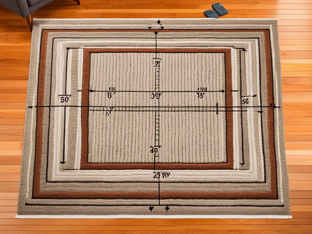 rectangular rug measurement
