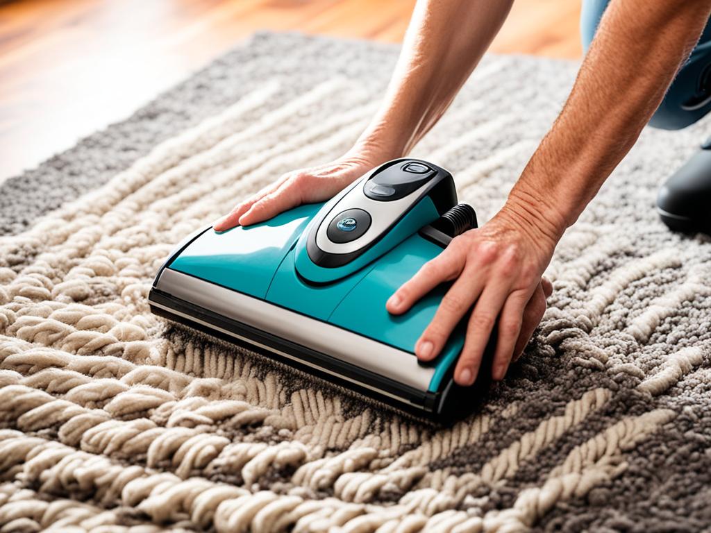 regular cleaning for braided rugs