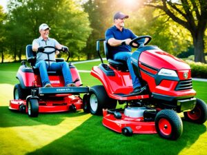 Read more about the article Auto vs Hydrostatic Riding Mowers: Compare