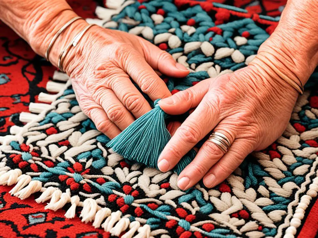 rug knotting techniques