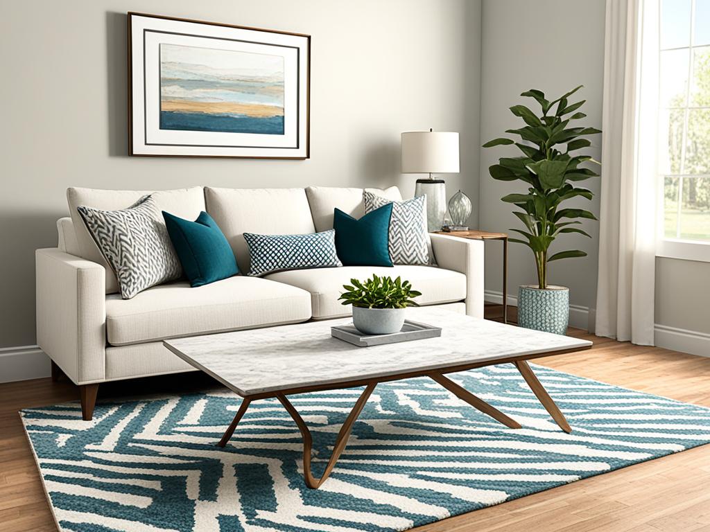 rug placement tips