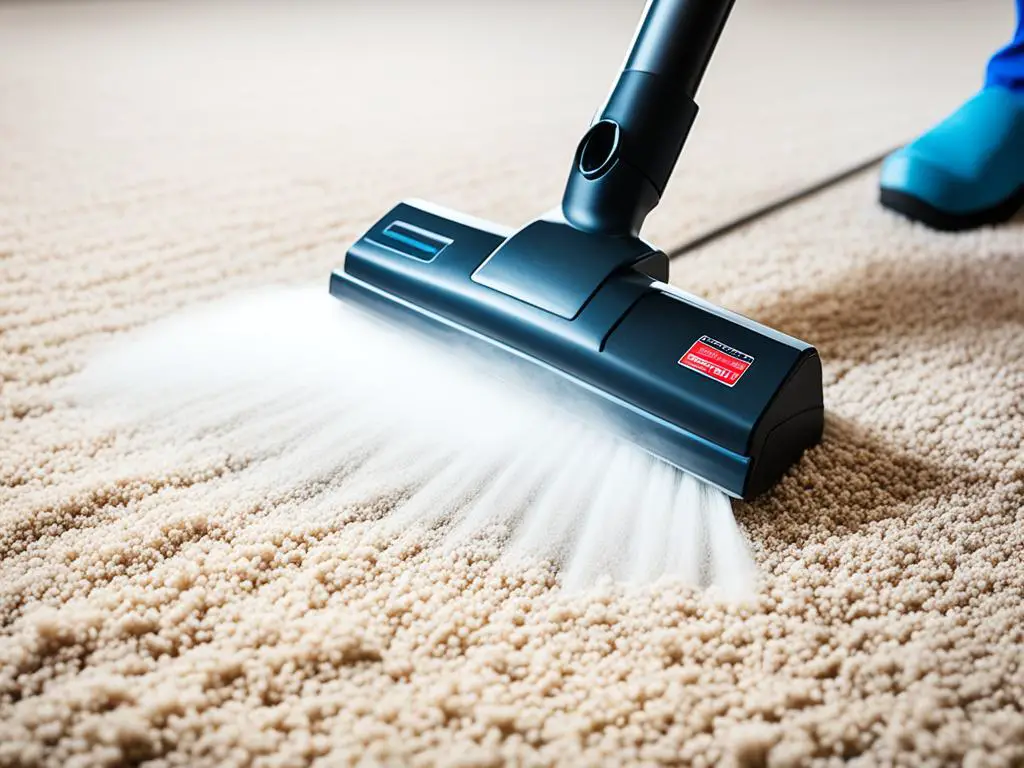 sanitize carpet after mice droppings