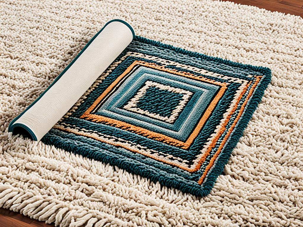 stop rug corners from curling