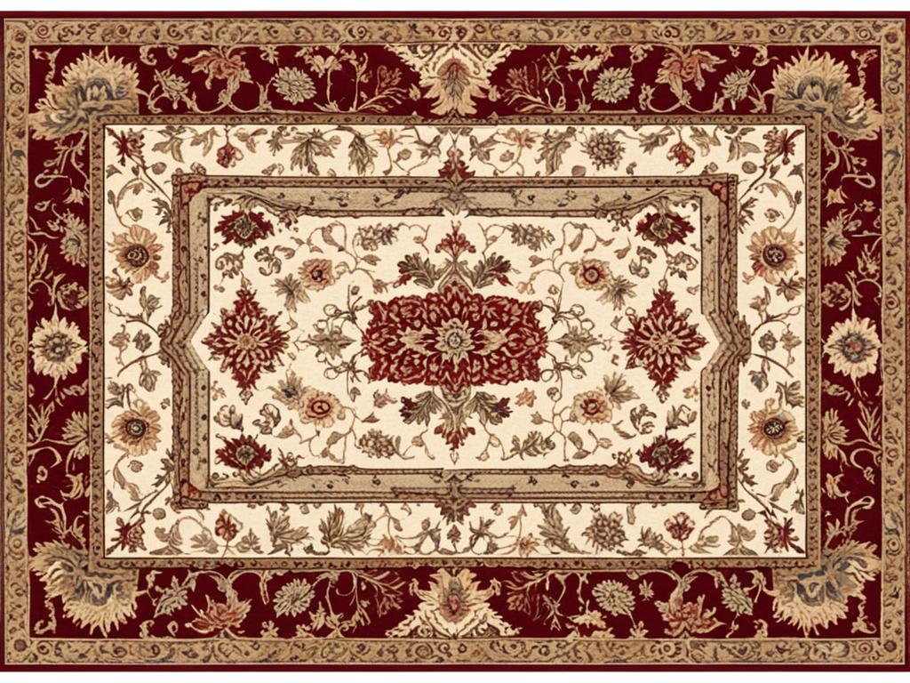 the perimeter of a rectangular rug is 40 feet