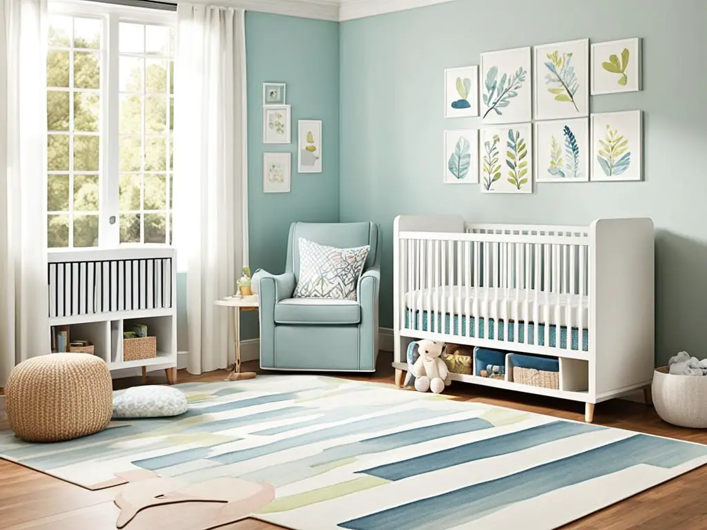 what size rug for nursery