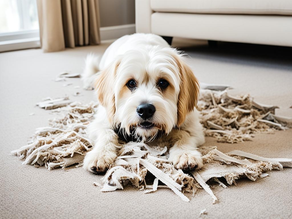Read more about the article Why Dogs Scratch the Carpet: Reasons & Solutions