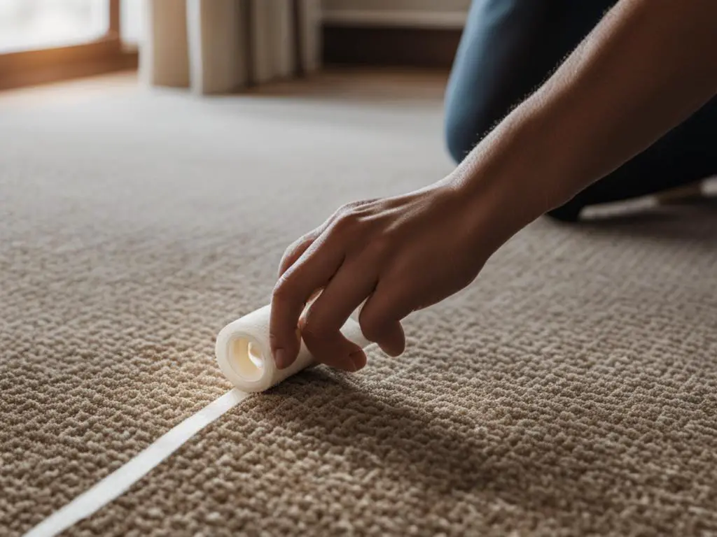 How To Get Masking Tape Off Carpet