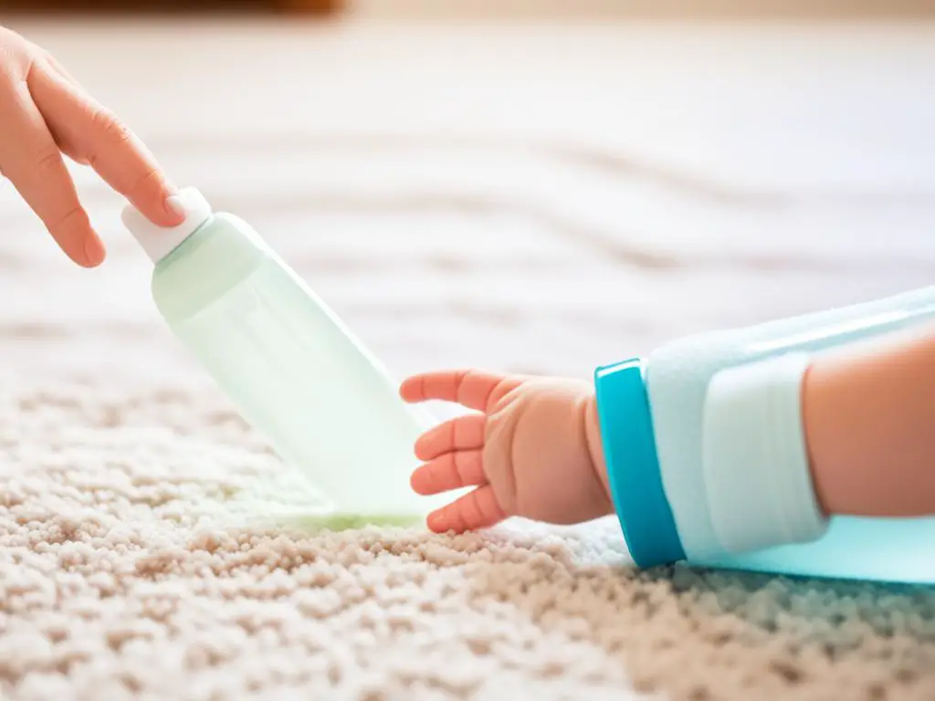 Read more about the article How To Sanitize Carpet For Baby