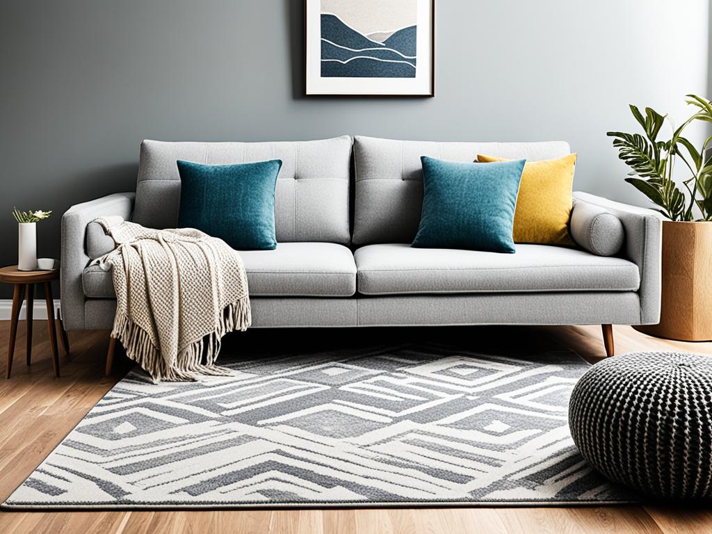 Light Grey Couch What Color Rug