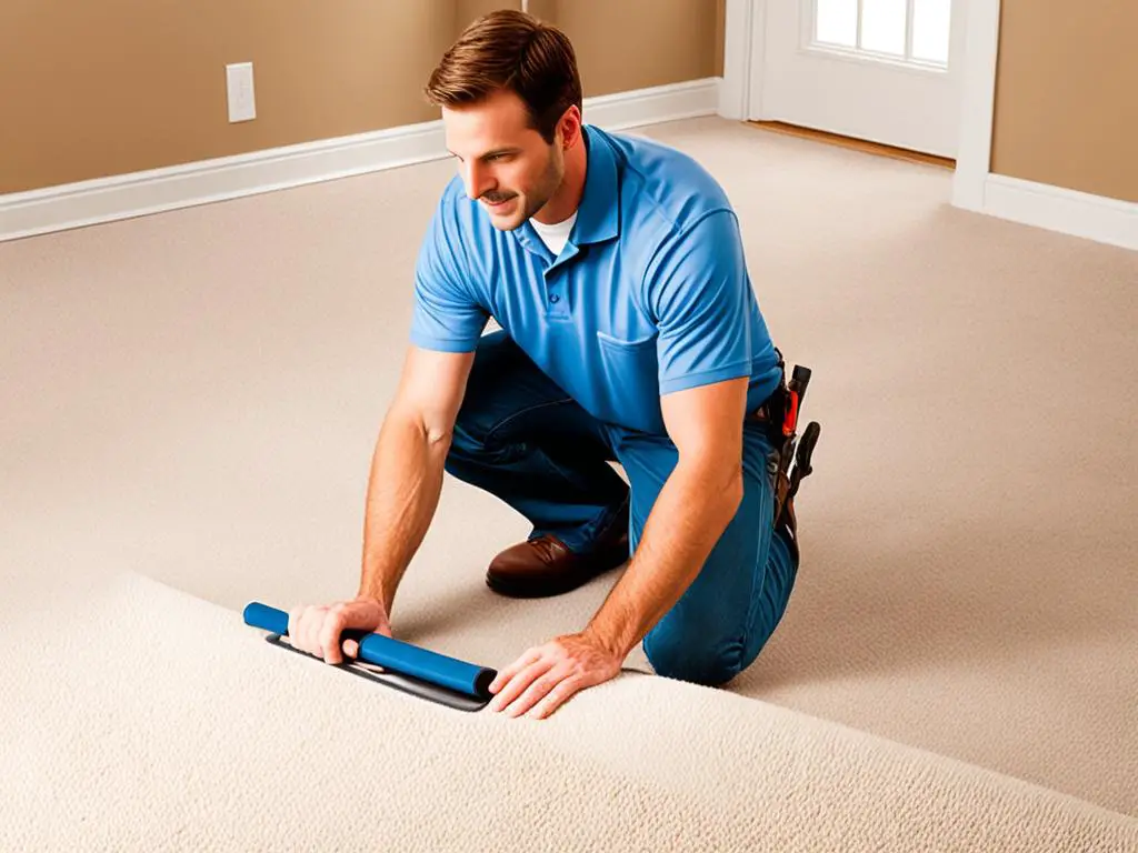 Professional carpet restretching services