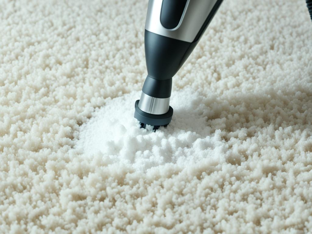 Removing Diatomaceous Earth from Carpet