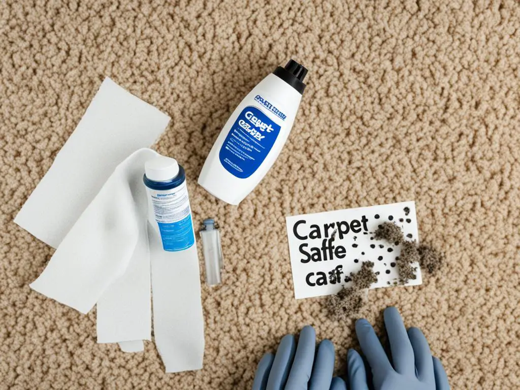disinfecting carpet