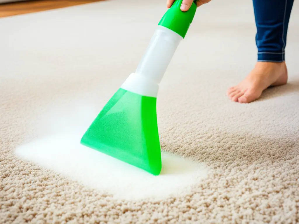 eliminate dairy smell in rug