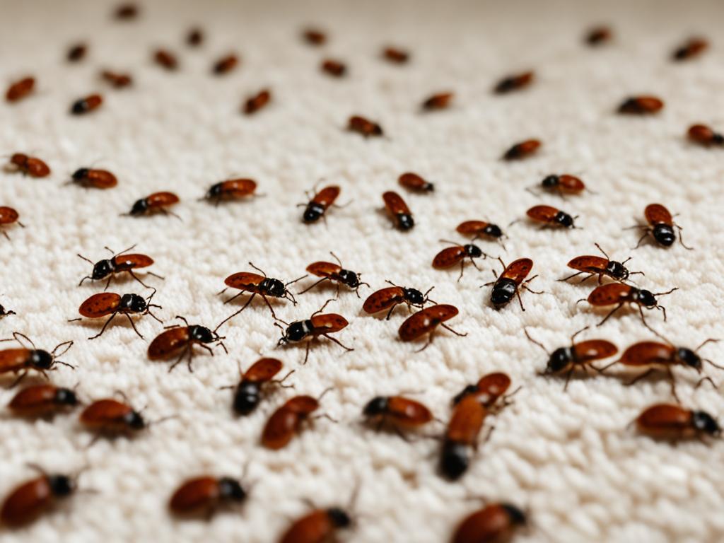 identify bed bugs in carpets