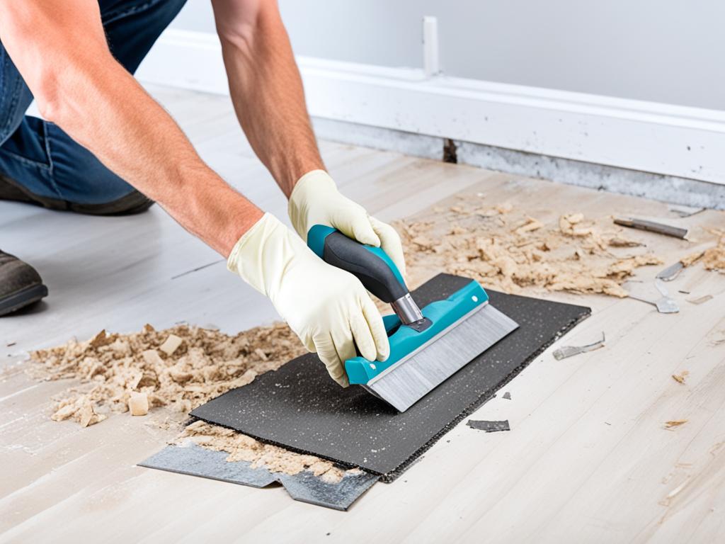 preparing subfloor for carpet tile installation